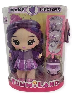 Yummiland Greta Traube Puppe Lipgloss Alter 4+ BRANDNEU duftend 12" groß - Bild 1 von 2