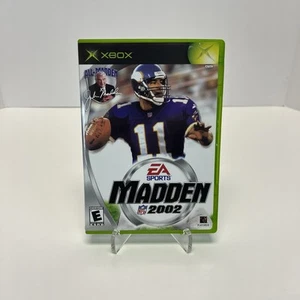 Madden NFL 2002 (Microsoft Xbox, 2001) Complete CIB + Reg Card - Picture 1 of 5