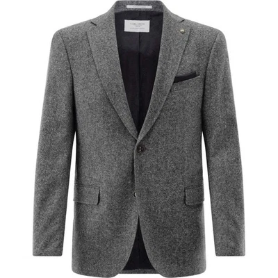 Carl Gross Concept Verde 24/7 Flex Traje de Hombre Chaqueta Theo Gris 42.101S0 - Imagen 1 de 4