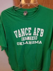 Vance AFB T Shirt Oklahoma T Shirt XL - Picture 1 of 1