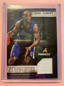 A2520 - 2013-14 Pinnacle Performers Jerseys #32 Carl Landry Jersey