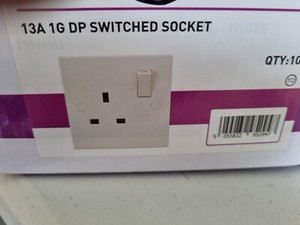 Knightsbridge 13A 1G DP Switched Socket X 10 (6)