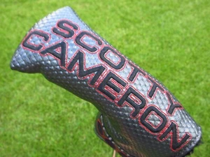 Scotty Cameron 2014 SELECT Grey Carbon Fiber Blade Putter Headcover - Picture 1 of 3