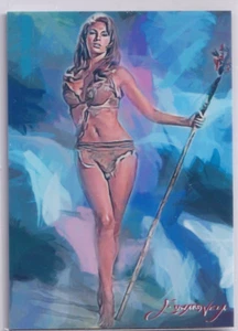 Loana The Fair One Raquel Welch Signed Giclee Sketch Print Card #3 23/50 2020 - Picture 1 of 2