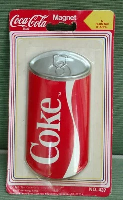 Coca-Cola Collectibles Coke Can Refrigerator Magnet # 437 - Image 1 of 2