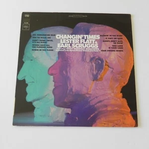Lester Flatt & Earl Scruggs Changin' Times Columbia CS9596/XSM135244 VG/VG - Foto 1 di 4