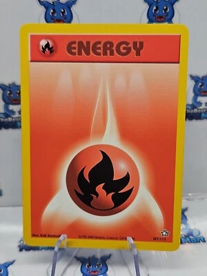 Pokemon Neo Genesis - Fire Energy - 107/111 LP - Image 1 of 2