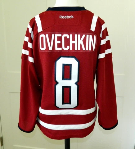 REEBOK 2015 Washington Capitals #8 Ovechkin Winter Classic Jersey Youth S/M Cover