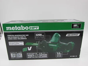 Metabo HPT 18V seghetto alternativo senza fili una mano CR18DAQ4 solo strumento NUOVO - Foto 1 di 2