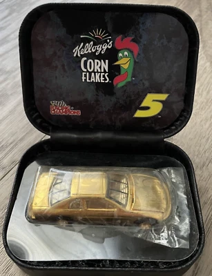 In Box Racing Champions 24K Gold Corn Flakes Terry Labonte NASCAR Car - Image 1 of 4