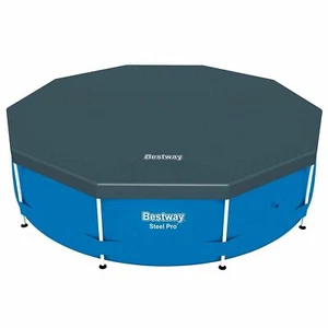 Bestway Steel Frame Weather Secure Swimming Pool Cover 15 Feet - Picture 1 of 2