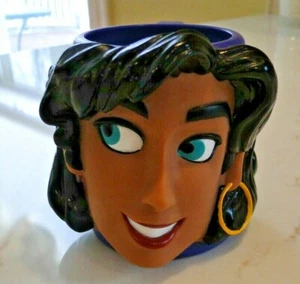 VINTAGE DISNEY ESMERALDA MOLDED PLASTIC MUG (6 oz.) - Picture 1 of 5