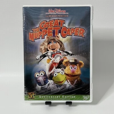 The Great Muppet Caper DVD 50th Anniversary Edition with Bonus Magnets New Read - Image 1 of 4