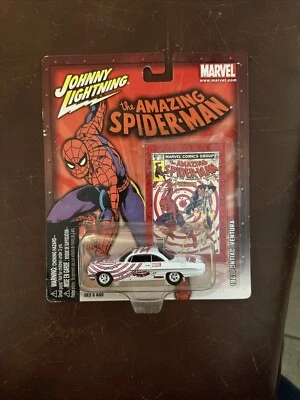 Johnny Lightning - Marvel / The Amazing Spider-Man - Pontiac Ventura 1961 - 1/64 Foto 1 de 2