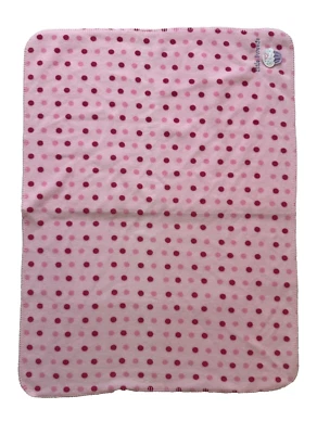 Circo Target Pink Polka Dots Cupcake Litte Sweetie Fleece Baby Security Blanket - Image 1 of 4