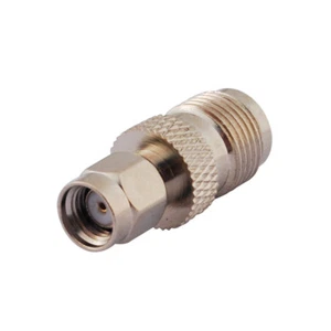 SMA-TNC Adapter RP-SMA Plug Male to RP-TNC Jack Female Straight Coax Connector - Picture 1 of 4