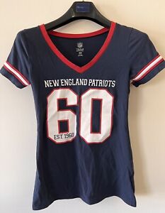 New England Patriots #60 Women’s Cut T-shirt - Size X-Small - NFL Team Apparel