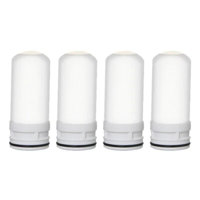Set of 4 Ceramic Cartridge Filter Element for Tap Water Purifier Durable - Image 1 of 4