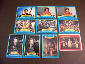 Mixed Lot Of Ten Topps Moonracker James Bond Trading Cards - Picture 1 of 6