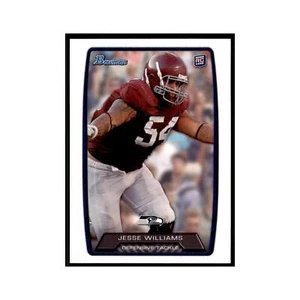 2013 Bowman Jesse Williams RC Football Cards #147 - Picture 1 of 3