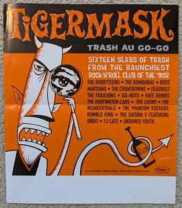 TIGERMASK: TRASH AU GO-GO poster promozionale 1998 Dionysus Surf Garage Rockabilly - Foto 1 di 2