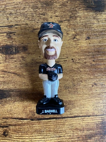 Jeff Bagwell POST CEREAL 3" Mini BOBBLEHEAD Fotoball Houston Astros 2002 Cover