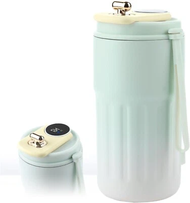 Thermobecher mit Digitalanzeige Isolierbecher Edelstahl To Go Kaffee 410ml B1100 - Bild 1 von 4