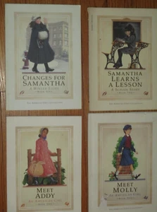 Lot 4 American Girl Books Addy Samantha Molly 3 Paperback 1 Hardcover Pleasant C - Picture 1 of 7