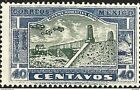 RJ) 1936 MEXICO, BRIDGE ON NUEVO LAREDO HIGWAY, SCOTT C79, 40 CENTS, MNH