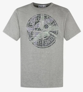 stone island boys grey Camo one Print t shirt age 8 Yrs BNWT - Picture 1 of 11