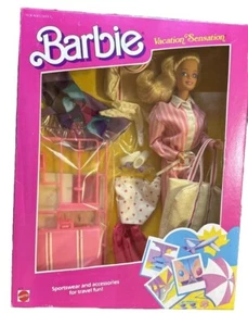 Barbie Vacation Sensation Doll Set Toys R Us Exclusive #1675 Mattel 1988 NEW - Picture 1 of 6