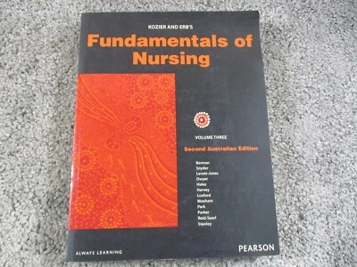 Fundamentals of Nursing Textbook Second Australia Ed Volume Three Kozier Erbs - Image 1 of 4