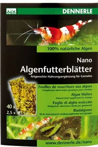 Dennerle Nano Algenfutterblätter für Garnelen Nahrungsergänzung - Bild 1 von 1
