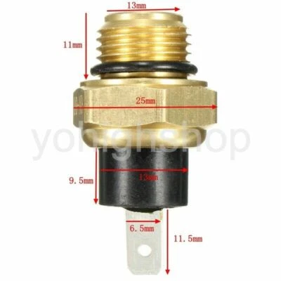 Radiator Fan Thermo Switch Heat Sensor For Honda CBR600F2 CBR600F3 CBR600F4 - Image 1 of 4