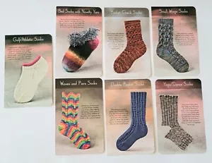 LOT OF 7 DIFFERENT MARTINGALE & COMPANY SOCK KNITTING PATTERNS - Picture 1 of 3