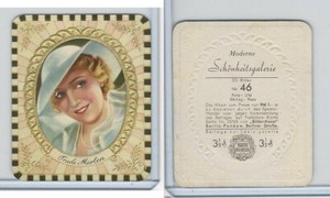 G14-15-1 Garbaty, Modern Beauties, 1937, #46 Trude Marlen