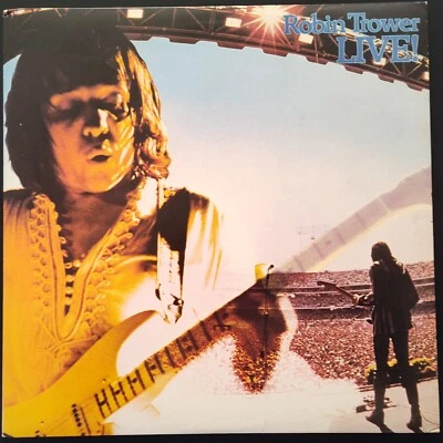 Robin Trower Live Chrysalis 1089 Record Album Vinyl LP - Image 1 of 2