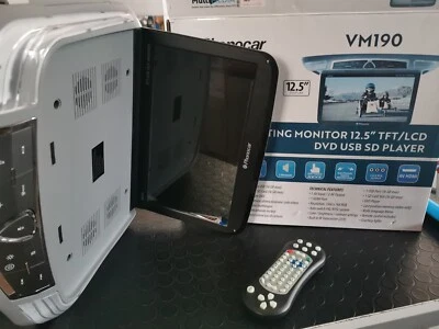 Monitor da tetto 12.5" con lettore DVD USB SD Phonocar  - Immagine 1 di 3