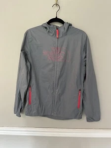 Chaqueta con Capucha Ligera Gris The North Face Flurry Wind Niñas Talla Juvenil XL 18 - Imagen 1 de 9