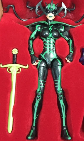 Marvel Legends 6" Hela Book of Vishanti SDCC Comic Exclusive Thor Rare HTF Cover