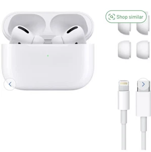 APPLE AirPods Pro with Charging Case - White - Next Day Delivery - Picture 1 of 3