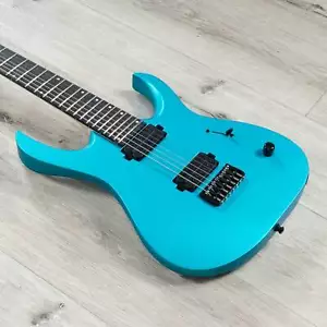 Mayones Duvell DT 7 B26.5" Baritone 7-String Guitar, Light Blue Metallic Matt - Picture 1 of 11