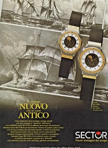 PUBBLICITÀ ADVERTISING WERBUNG ITALIAN CLIPPING 1984 SECTOR OROLOGI - Picture 1 of 1