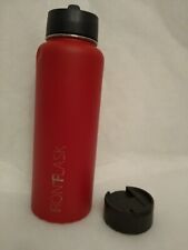 Iron Flask Insulated Thermos -40 Oz ., Red
