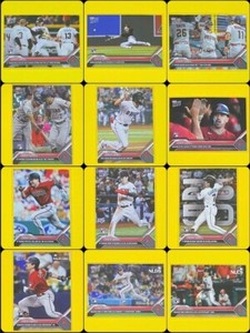 (12) 2023 Topps Now Corbin Carroll ROOKIE CARDS SP Diamondbacks #375 - #1040 RC