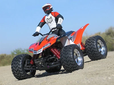 NEW Quad Bike body shell HPI E Savage Revo ATV Lexan - Image 1 of 4
