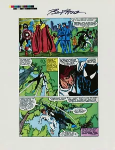 Amazing Spider-Man #252 page 6 Production Art SIGNED BY ARTIST RON FRENZ VENOM - Picture 1 of 1