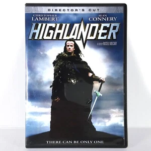 Highlander (DVD, 1986, Widescreen, Directors Cut) Like New !    Sean Connery - Imagen 1 de 3