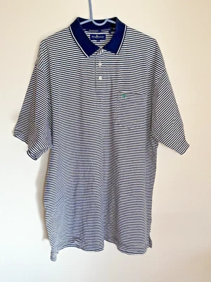 Payne Stewart Para hombres 2XL 2XLT Alto Botón Manga Corta Polo Golf Preppy Foto 1 de 4