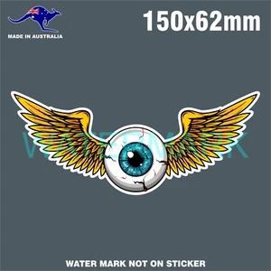 PEGATINA GLOBO OCULAR VOLADOR HOT ROD SURF TODO LO QUE VE OJO - Imagen 1 de 1